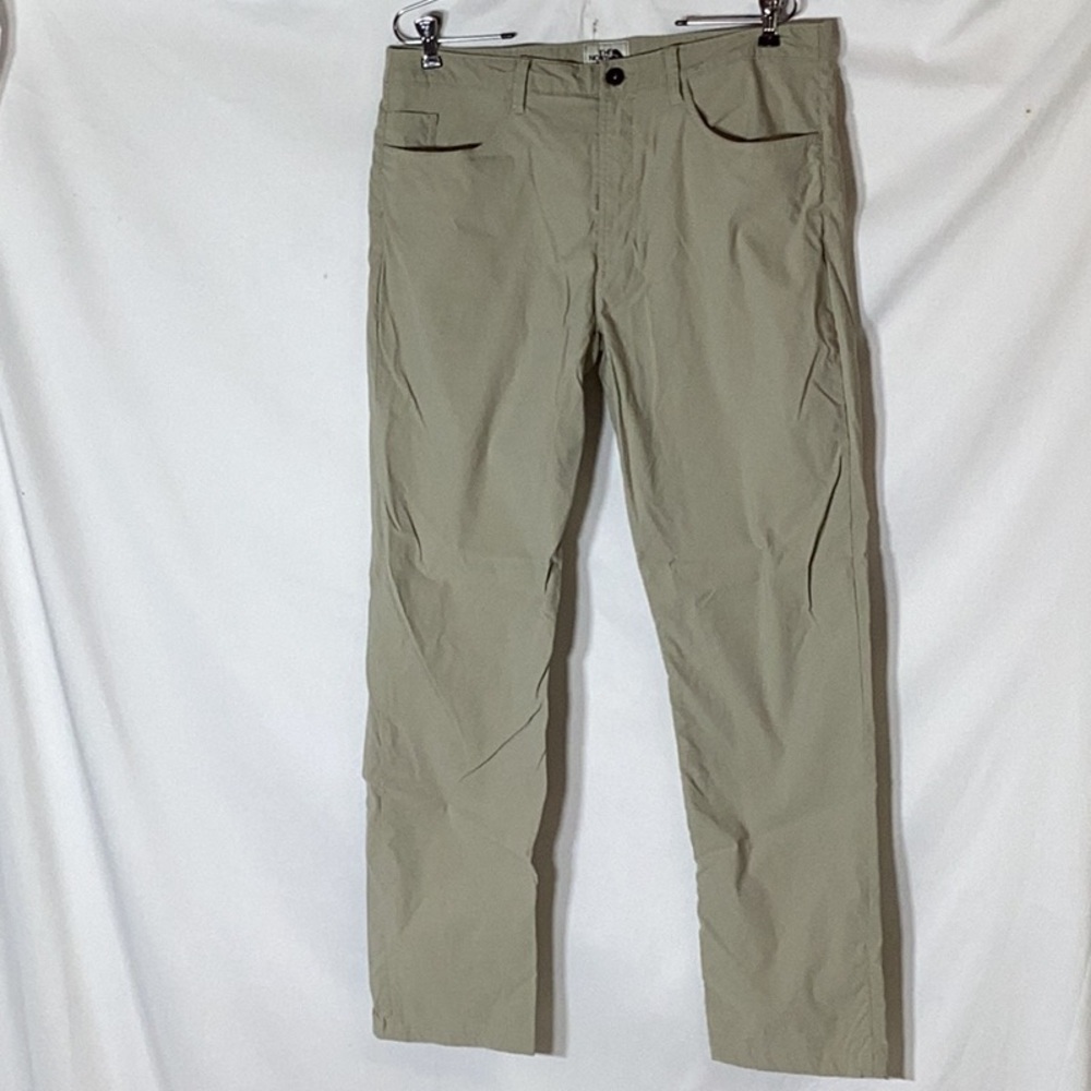 Mens THE NORTH FACE 5 Pocket Khaki Pants Size 34 - Picture 2 of 10